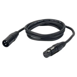 XLR symmetrisches Mikrofonkabel XLR dad-XLR mum 1.5M
