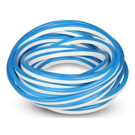 Neondekoration 220V hellblau Rolle 50m