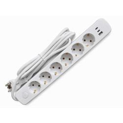 Extension cable 6cai with USB+tip C 5m