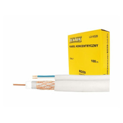 Cablu coaxial RG59+2x0.50mm2 camere Cu