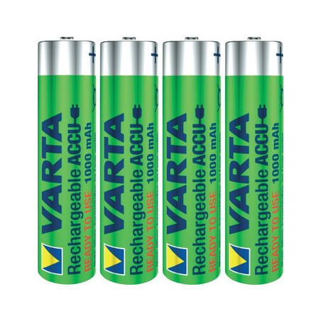 Zestaw 4 akumulatorów 1000mAh VartaReady2Use R3