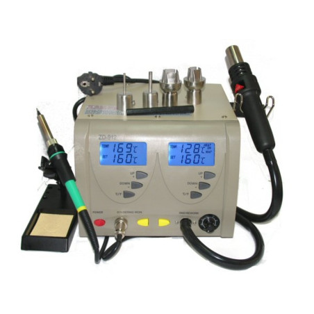 Soldering station + hot air ZD-912