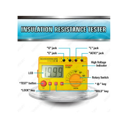 Insulation resistance tester EM480A All Sun