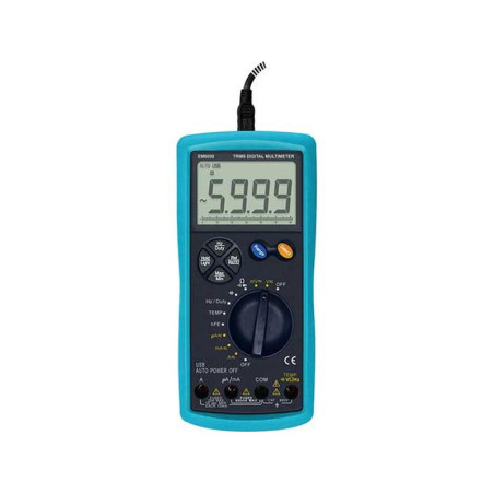 Multimeter true RMS USB EM6000 All Sun