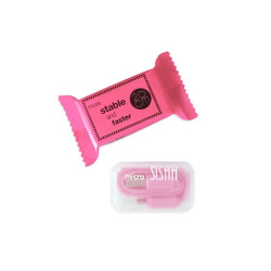 Cablu microusb 20cm roz