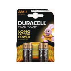 Set 4 Batterien R3 Duracell Plus Power
