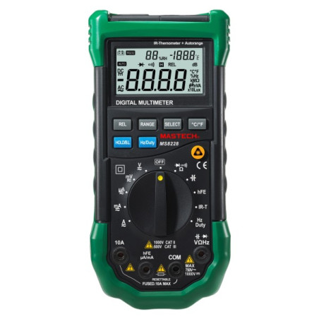 Multimeter MS8228 mit Temperatur/Luftfeuchte Mastech