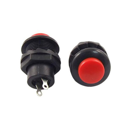 Intrerupator rotund push fara retinere