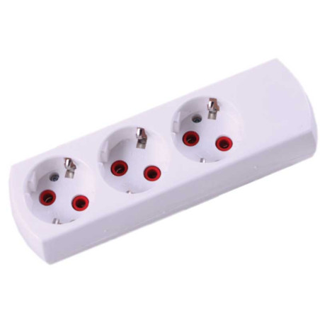 Dreifachstecker kabellos (3 Öffnungen)