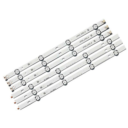 Listwa LED LG 43inch 4+4led zestaw 6szt