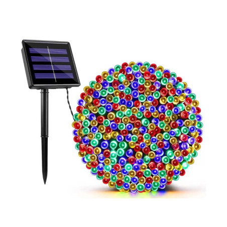 Girlanda solarna 20M wielokolorowa