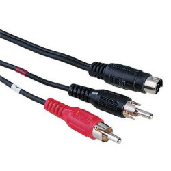 2RCA-auf-SVHS-Kabel 1,5m