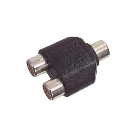 Adapter RCA Buchse auf 2x RCA Buchse