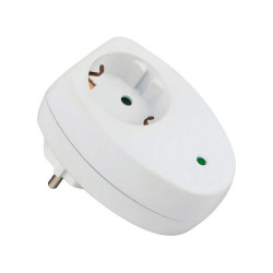 Alien surge protected socket outlet