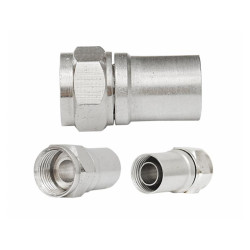 Wtyczka F do zaciskania RG6