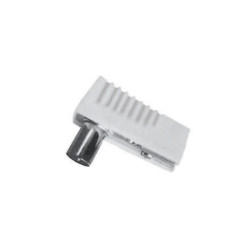 TV female plug plastic 90°