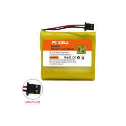 Pakiet 3 akumulatory R6 3,6V 800mA PKCELL