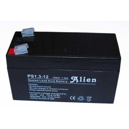 Lead-acid battery 12V 1.3A Alien