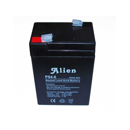 Lead-acid battery 6V 4Ah Alien