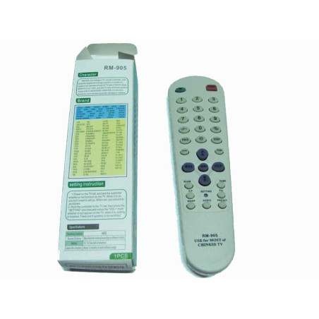 Universal remote RM-905