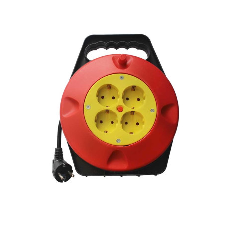 Extension reel 4 sockets 10m Alien