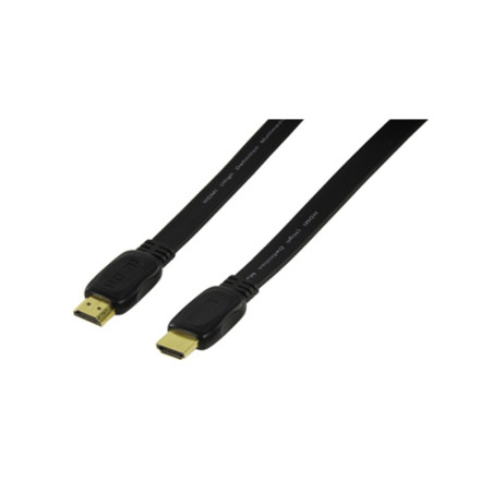 Kabel HDMI 1.4 19p-19p z ethernetem 10m płaski