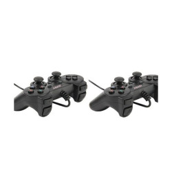 Set of 2 gamepads Intex IT-GP04B with vibration