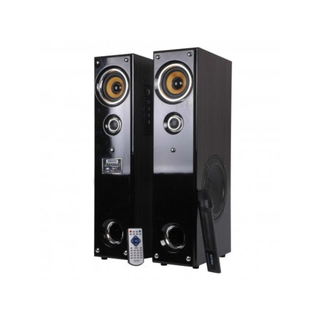 System audio 2 kolumny FM/SD/USB/mikrofon Intex
