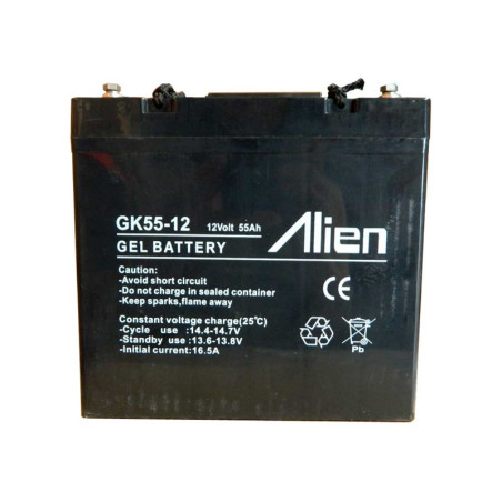 Acumulator gel 12V 55A Alien