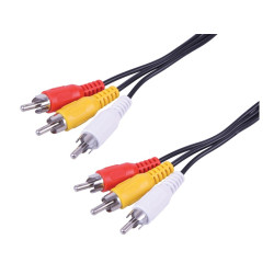 Kabel 3RCA auf 3RCA 5m