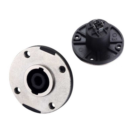 Speakon metal mother Speakon panel connector