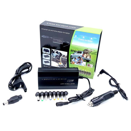 Universal-Laptop-Netzteil 120W 220V/12V