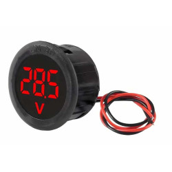 Rundes digitales Panel-Voltmeter