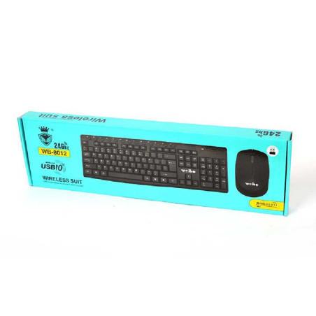 Zestaw klawiatura + mysz WIFI 8012