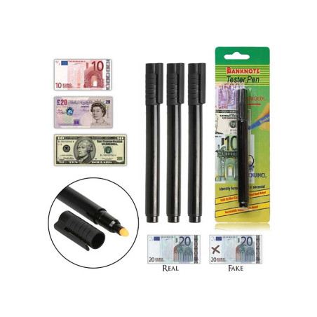 Marker do sprawdzania fałszywych banknotów