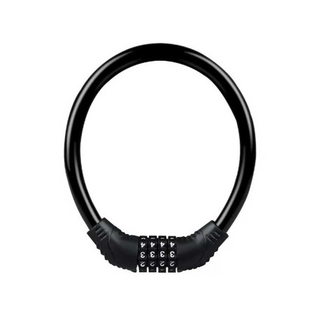 Bicycle anti-theft device with code