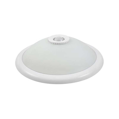 Wall sconce with sensor and 2 bulbs