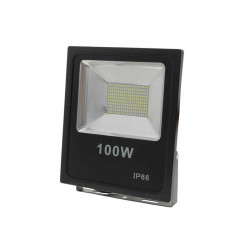 LED-Scheinwerfer 100 W, 8000 lm, 6000 K, IP65, weiß