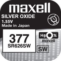 Maxell V377 AG4 Watch Battery