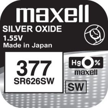 Maxell V377 AG4 Watch Battery