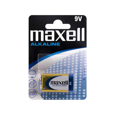 Maxell 9V Alkaline Battery
