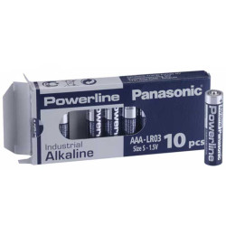 Zestaw 10 baterii alkalicznych Panasonic Powerline R3