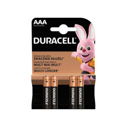 4er-Pack R3-Batterien von Duracell Basic