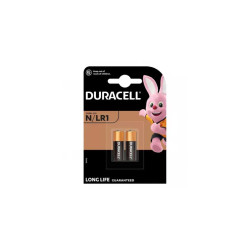 Set of 2 DURACELL LR1 Alkaline Batteries