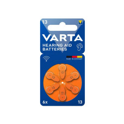 6er-Pack Varta 13 Hörgerätebatterien