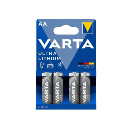 Zestaw 4 baterii Varta Ultra Lithium 6106 AA