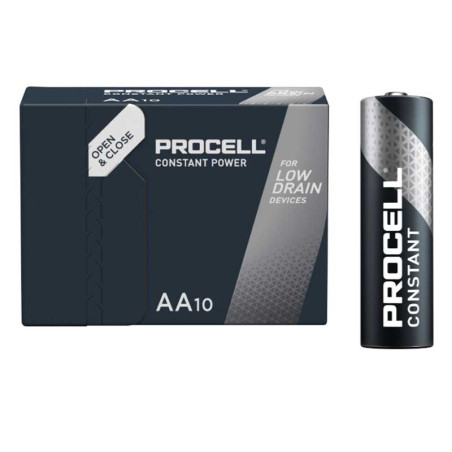 Zestaw 10 baterii Duracell Procell R6