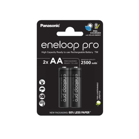Zestaw 2 baterii Panasonic Enel.Pro BK-3HCDE AA