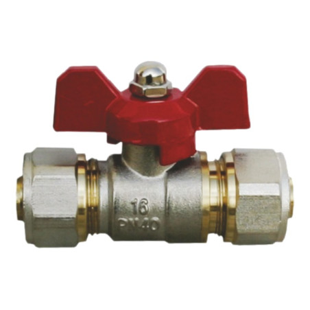 Bronze Cross-Connection Valve for PEXAL P+P 1/2 inch