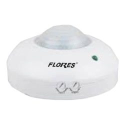 Ceiling-mounted motion sensor, 360° detection